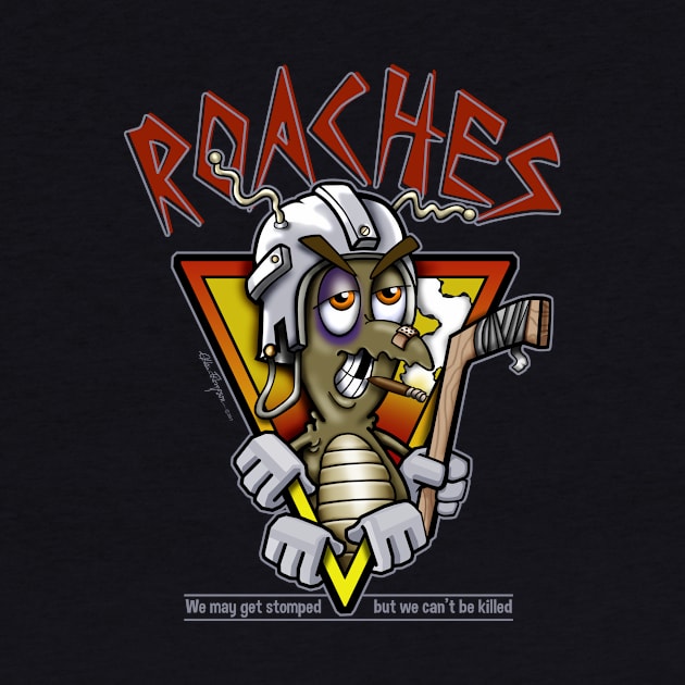 Roaches Hockey by Smiling_Tater_Design